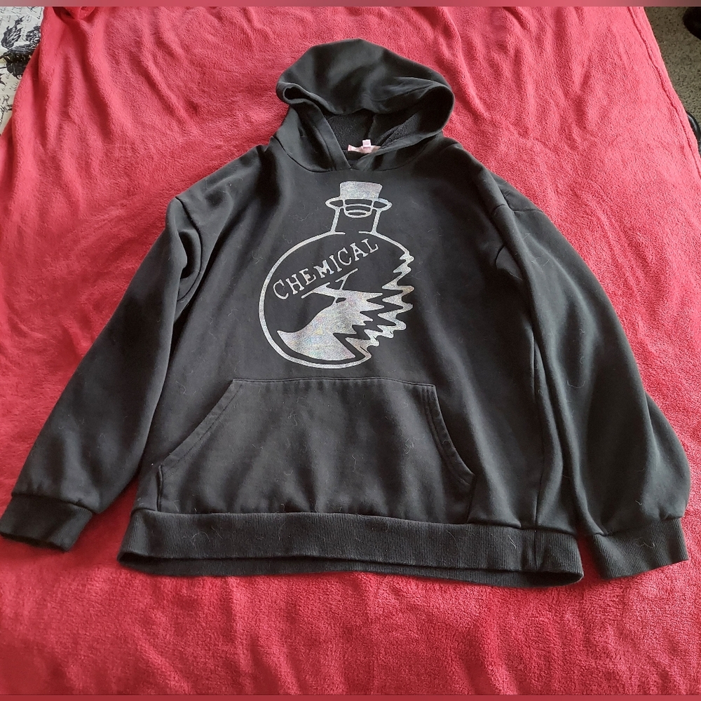 Dolls Kill Powerpuff Girls Puff Potion Chemical X Pullover Hoodie